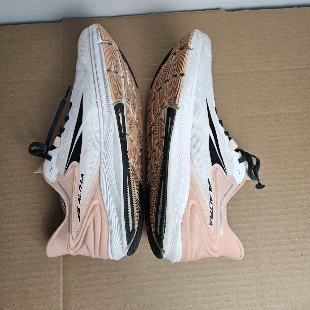 Altra Womens Torin 6 Running Shoes Size 11 White Peach Black ALOA7R78110 Road - Picture 7 of 12